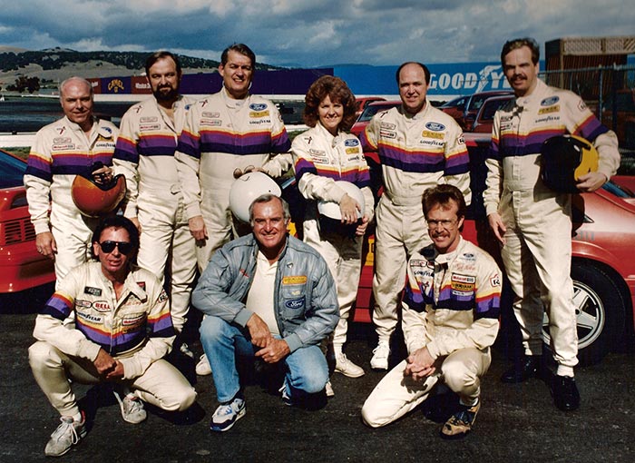 Anne Doyle at the Bob Bondurant School of High Performance Driving